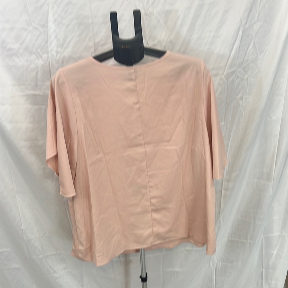 SHEIN Pink Boxy Blouse with Relaxed Fit - Picture 3 of 3